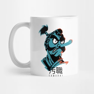 Angry Samurai Warrior Mug